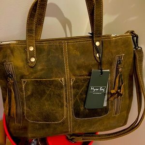 Myra Brown Leather bag!